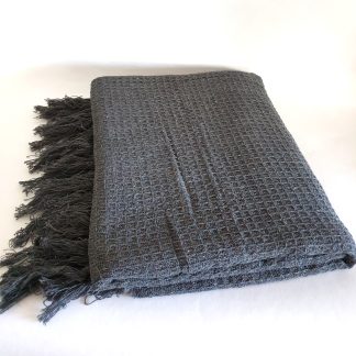 Throw blankets - waffle weave