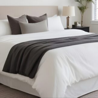 200 Thread Count 100% Cotton Percale Duvet Cover Set