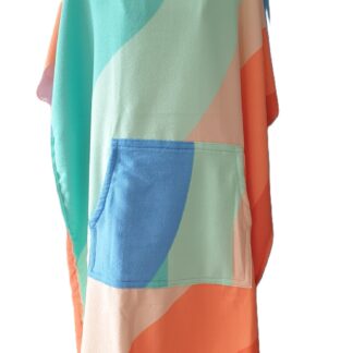 Hooded Microfibre Colour Block