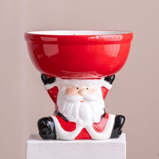 Santa Pedestal Bowl 15.5cm