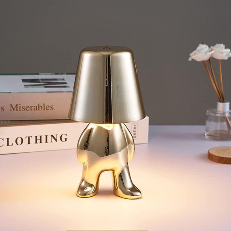 Gold LED Lamp Standing