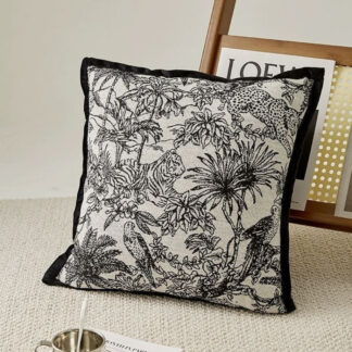 Jacquard Toile de Jouy Cushion 45x45cm