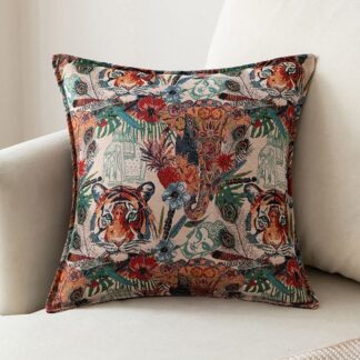 Jacquard Tiger Cushion 45x45cm