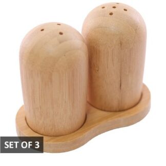 Bamboo S&P Shaker Set