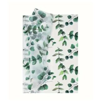 Pack of 10 Tissue Paper Sheets Eucalyptus Green