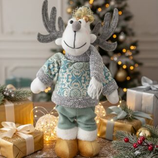 Christmas Reindeer Green